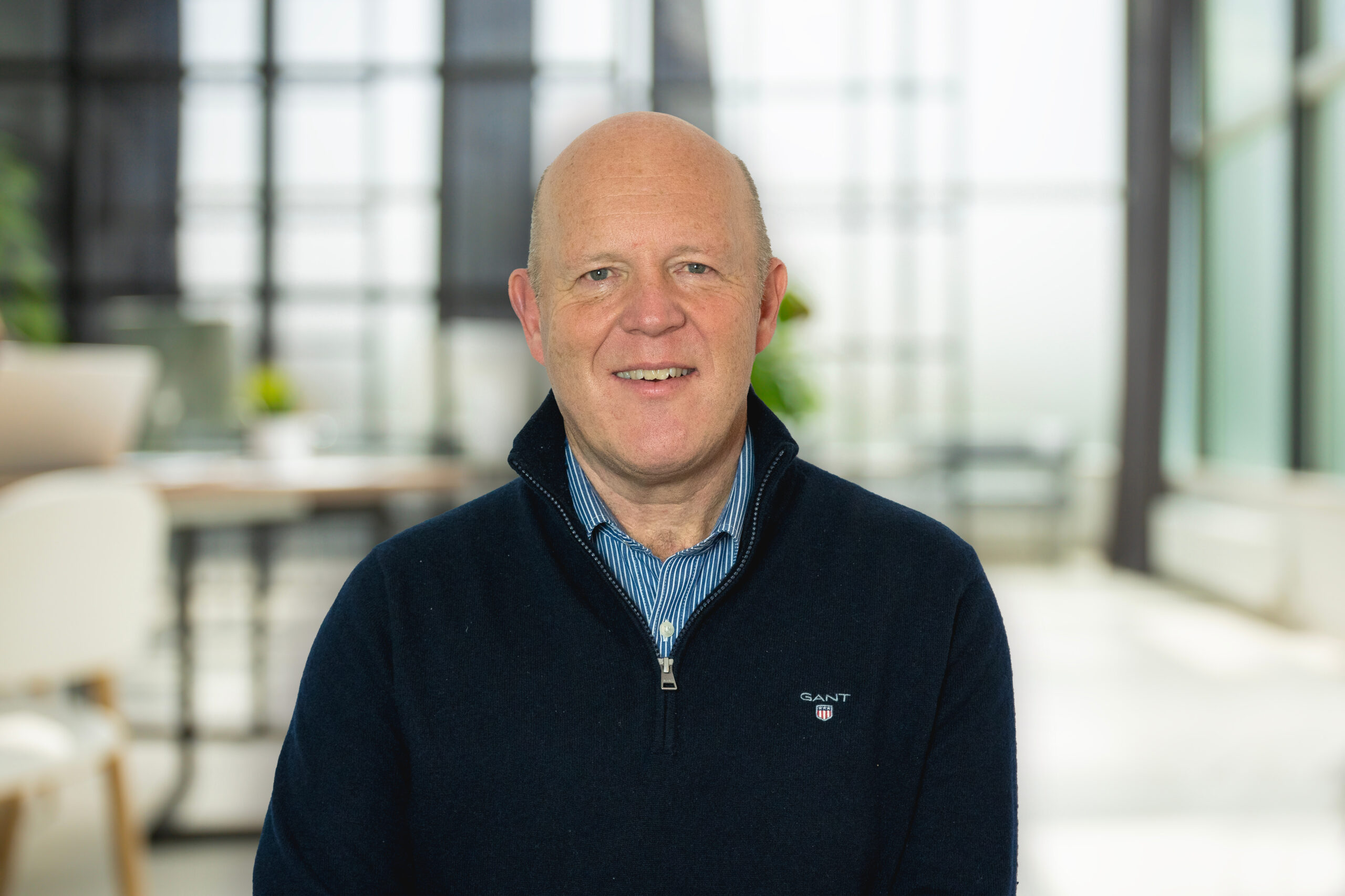 Business office without people with blurred bokeh background