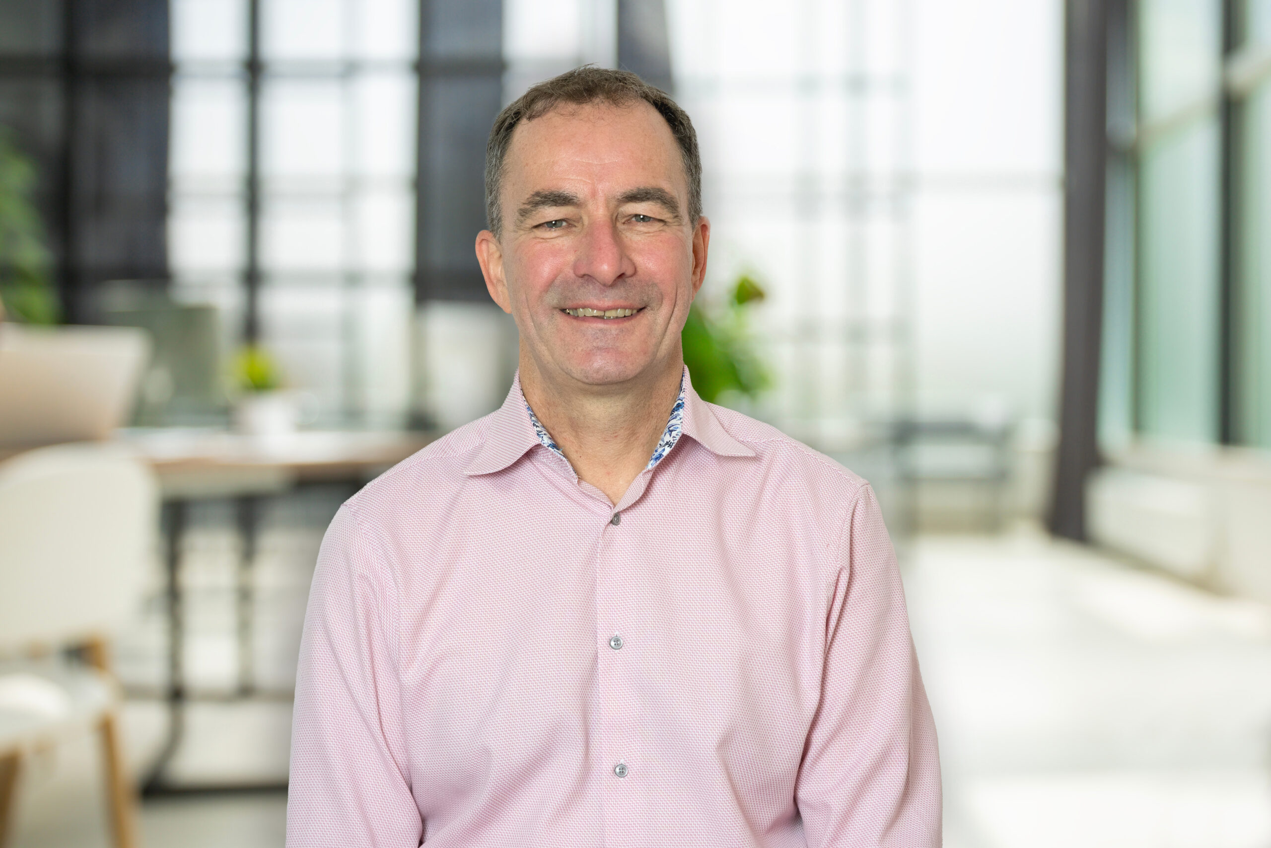 Business office without people with blurred bokeh background